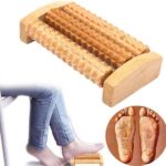 Masážní váleček na nohy | dřevěný masážní roller