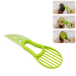 Plastový nůž | speciální kráječ na avokádo, 2v1