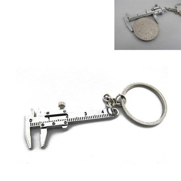Přívěšek na klíče | posuvné měřítko - klíčenka, 5 cm