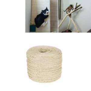 Sisalové lano | provaz na škrabadlo pro kočky – průměr 6 mm