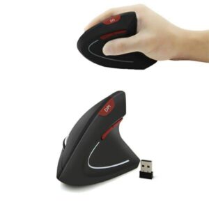 Vertikální ergonomická myš | bezdrátová myš a podložka