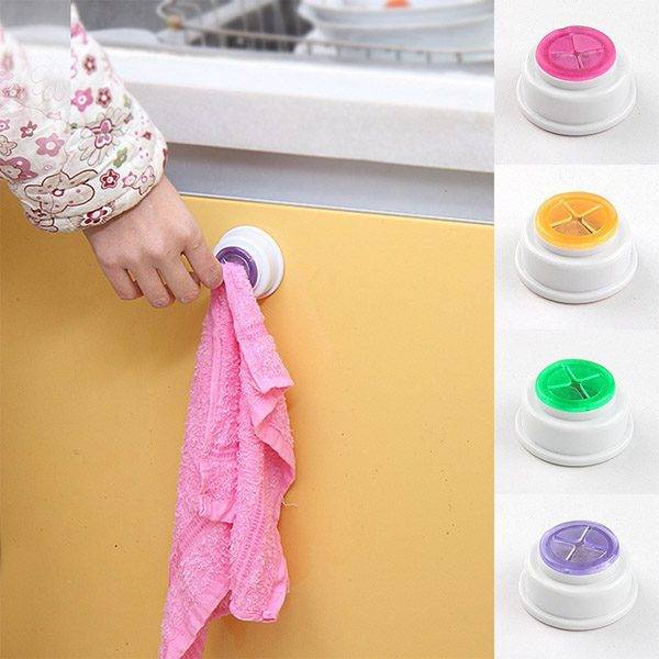 Věšák na ručníky | držák na kuchyňské utěrky - náhodná barva