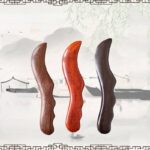 Víceúčelový dřevěný masážní nástroj Guasha