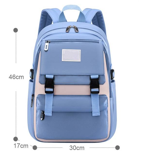 Voděodolný dětský školní batoh - Modrá obloha