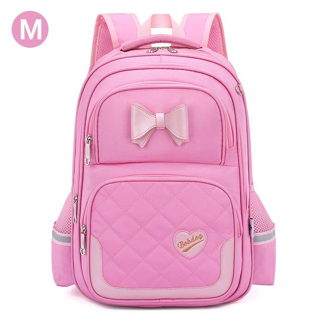 Dívčí školní batoh - PINK M