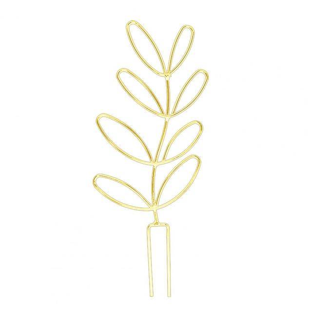 Kreativní kovová opora pro popínavé rostliny - S1 Zlatá