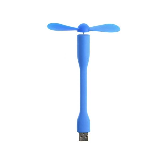 Mini ventilátor | USB větráček - Modrý
