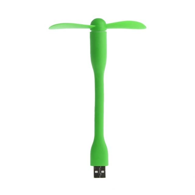 Mini ventilátor | USB větráček - Zelený