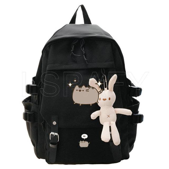 Kvalitní cestovní batoh s motivem koček - 22