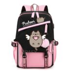 Dívčí školní batoh s USB portem