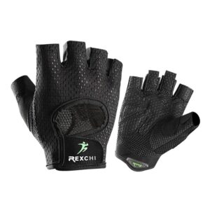 Půlprstové fitness rukavice pro trénink s ochranou zápěstí