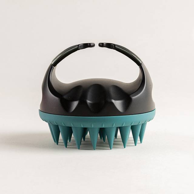 Luxusní masážní kartáč na vlasy - Černá Zelená