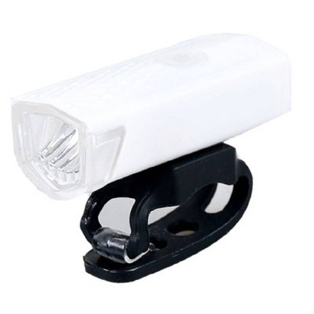 USB Led světlo na kolo, dobíjecí - Bílé přední světlo