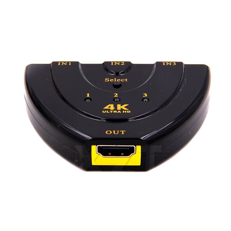 HDMI rozdělovač 4K 3D pro DVD, Xbox a PS3/PS4