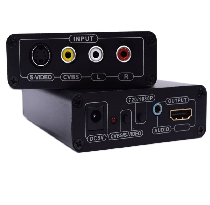Kvalitní AV konvertor S-video HDMI HD