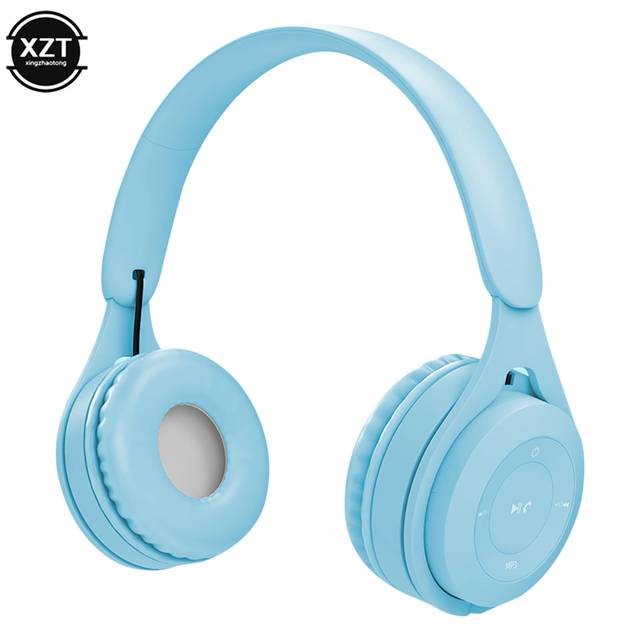Bezdrátová bluetooth sluchátka - Modrá
