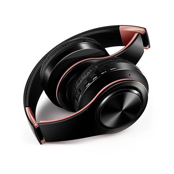 Bezdrátová bluetooth sluchátka - Růžově zlatá černá