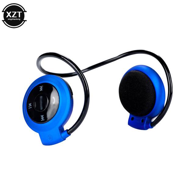 Bezdrátová bluetooth sportovní sluchátka - Modrá