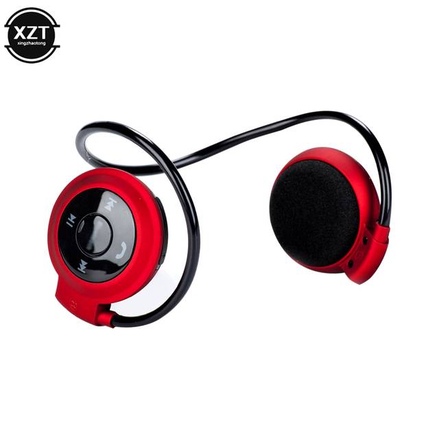 Bezdrátová bluetooth sportovní sluchátka - Červená