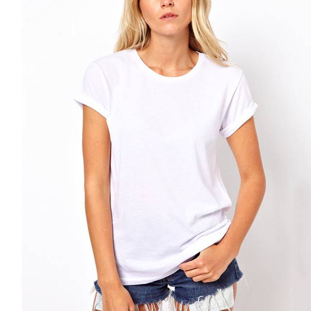 Dámské tričko | tričko s průstřihy - Bílé, 4XL