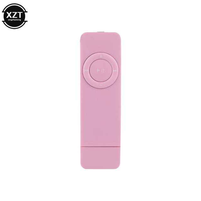 Mini MP3 přehrávač do kapsy - Růžová