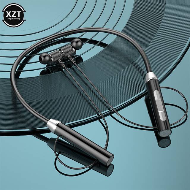Bezdrátové sluchátka s mikrofonem a potlačením hluku - Černá