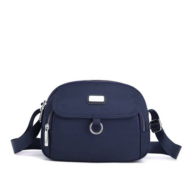 Malá dámská kabelka přes rameno - Tmavě modrá
