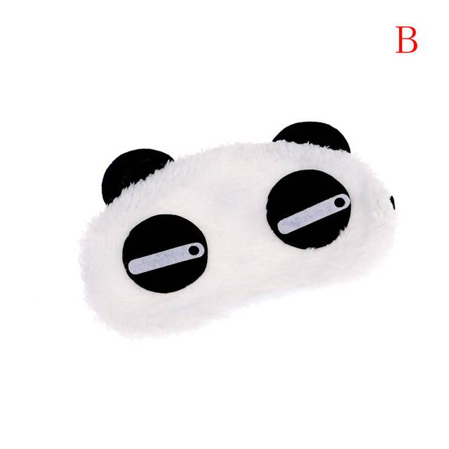 Maska na spaní | škraboška, panda - B