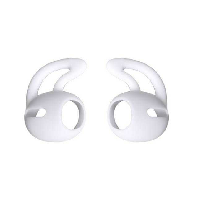 Silikonové pouzdro na sluchátka | krytka na sluchátka - Bílý