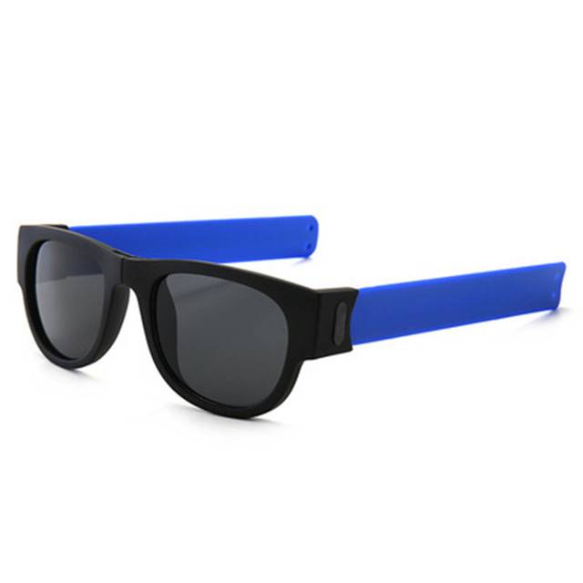 Skládací brýle | sluneční brýle na kolo - Modrý, Plast