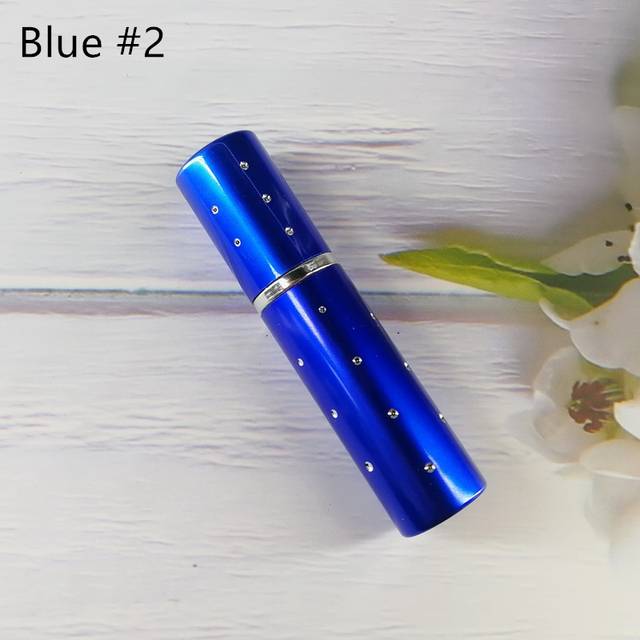 Flakon na parfém | plnitelný rozprašovač parfému - Modrá 2