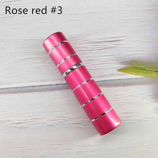 Flakon na parfém | plnitelný rozprašovač parfému - Růžově červená 3
