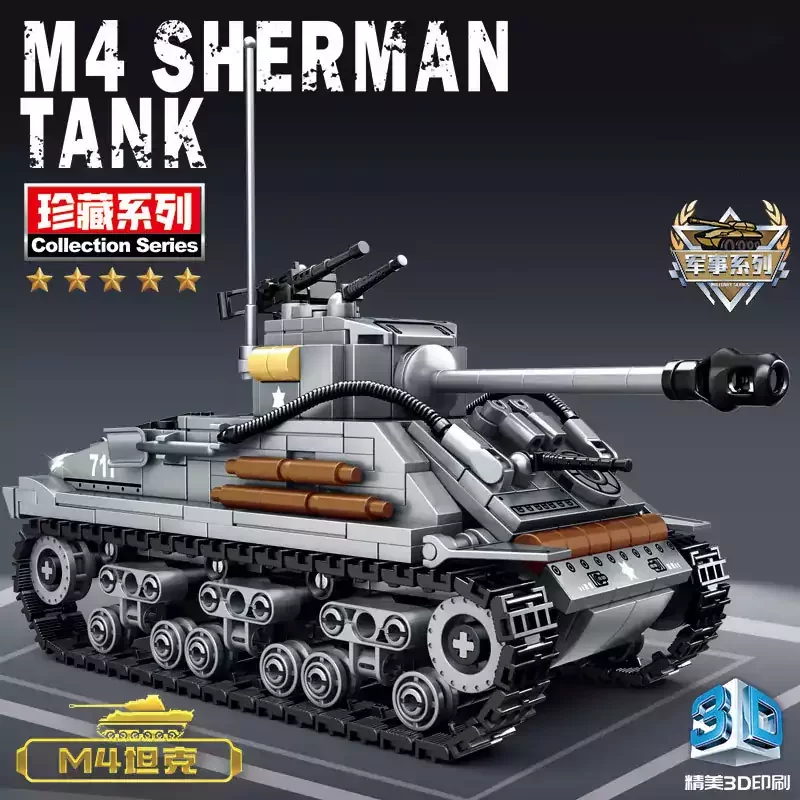 Stavebnice vojenský tank | Styl Lego