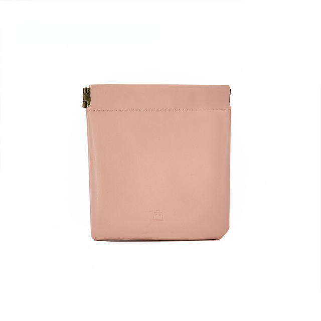 Elegantní peněženka z umělé kůže - růžový