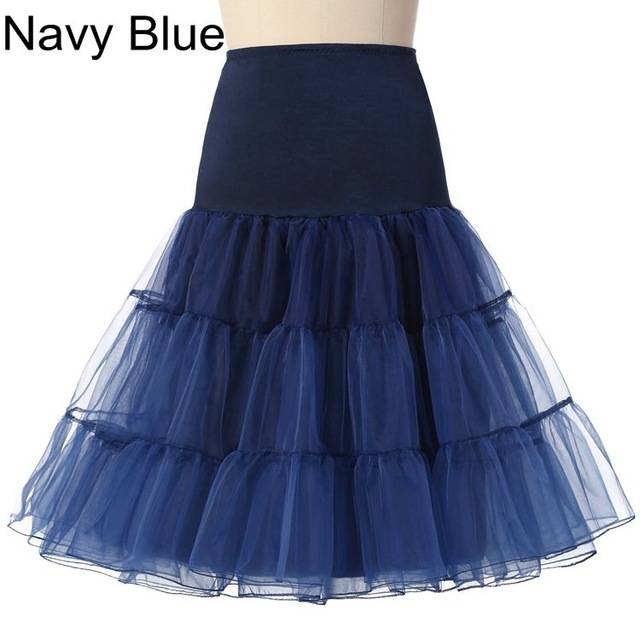 Spodnička | tylová spodnička, k tutu sukni - Námořnická modrá, L