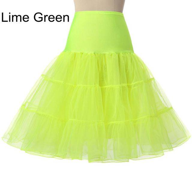Spodnička | tylová spodnička, k tutu sukni - Světle zelená, XL