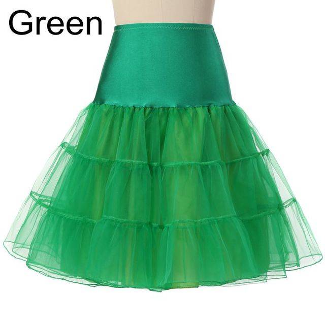 Spodnička | tylová spodnička, k tutu sukni - Zelená, XL