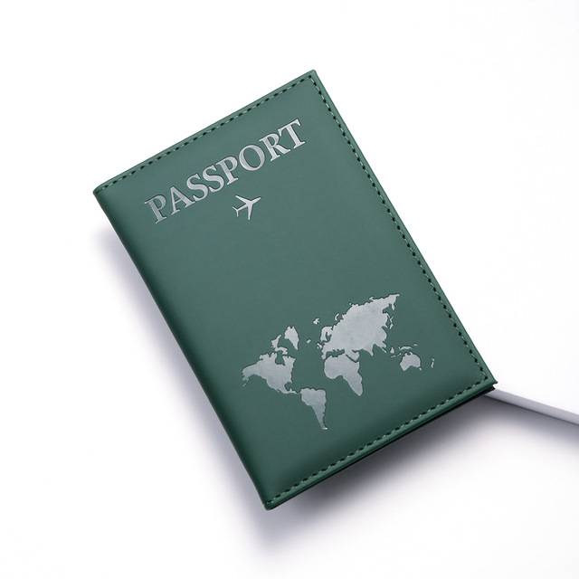 Hezký obal na cestovní pas - Zelená