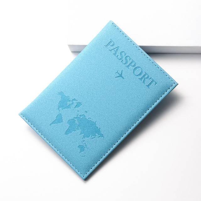 Hezký obal na cestovní pas - Modrá obloha