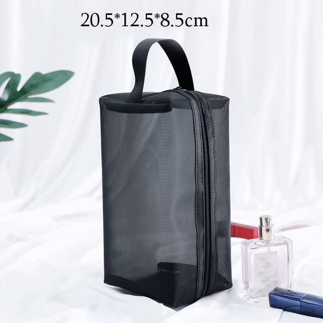 Průhledná cestovní kosmetická taška - 5