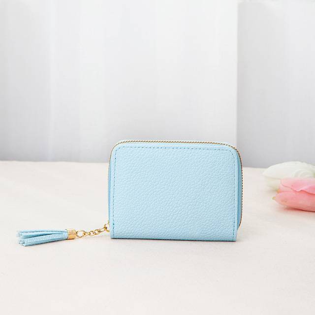 Stylová dámská mini peněženka - Modrá obloha