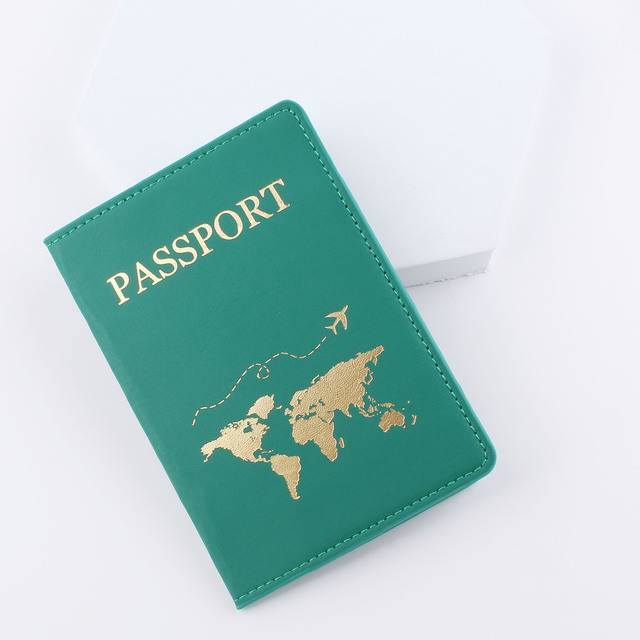 Cestovní pouzdro na pas - Zelená 1