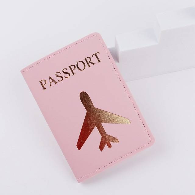 Luxusní pouzdro na cestovní pas - Růžová 1