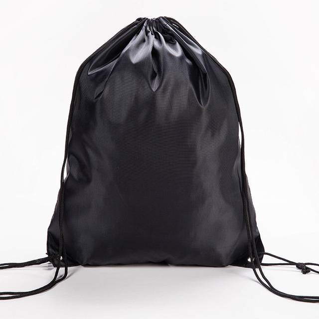 Voděodolný jednoduchý batoh - Černá