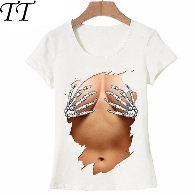 Vtipné tričko | dámské tričko - styl ženské tělo, S-3XL - Z3654, XXL