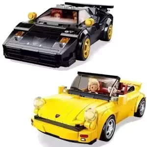 Stavebnice auta Lamborghini a Porsche | Styl Lego