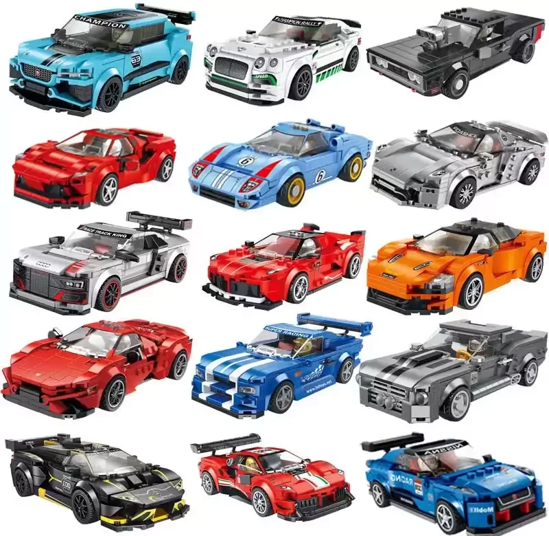 Stavebnice závodních aut | Styl Lego