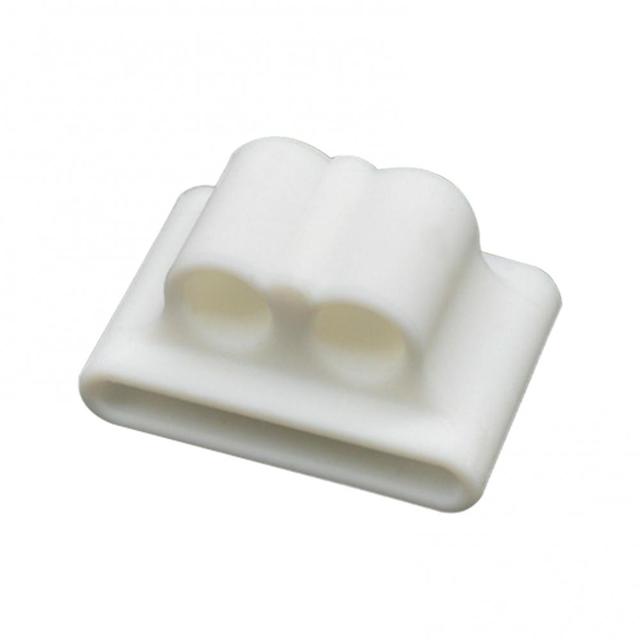 Silikonový držák na bezdrátová sluchátka | pouzdro na sluchátka - Bílý