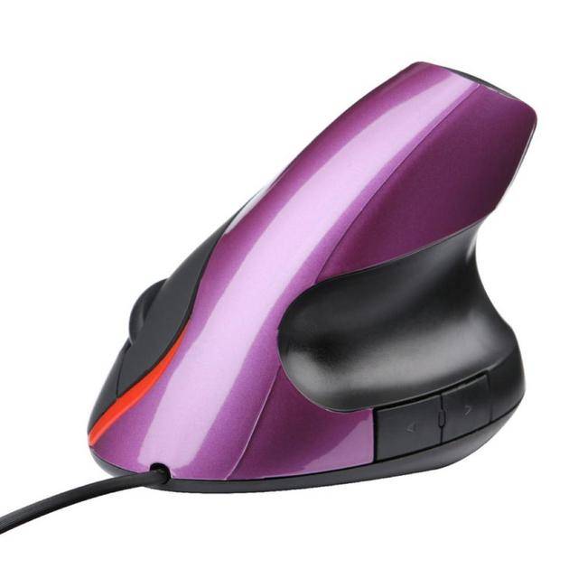 Ergonomická myš | vertikální myš k PC - Nachový