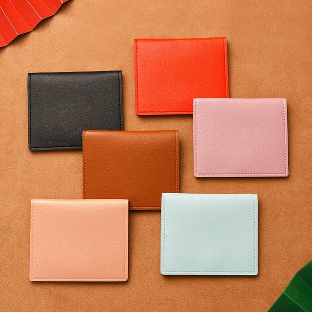 Pánská mini peněženka z umělé kůže - 1ks barva náhodná